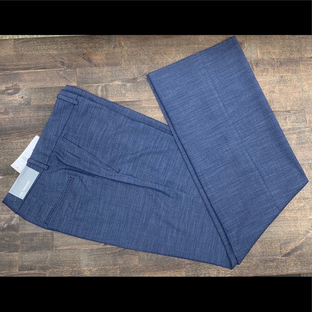 NWT Ann Taylor The Trouser in Curvy Kate Fit Blue